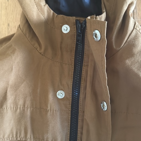 OLD NAVY | Boys Girls Unisex Hooded Parka Jacket Raincoat |  Butterscotch (8) M - Picture 2 of 6